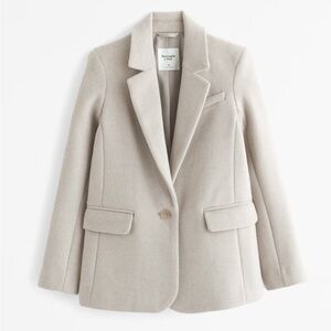 A+F Wool Blend Blazer. XS